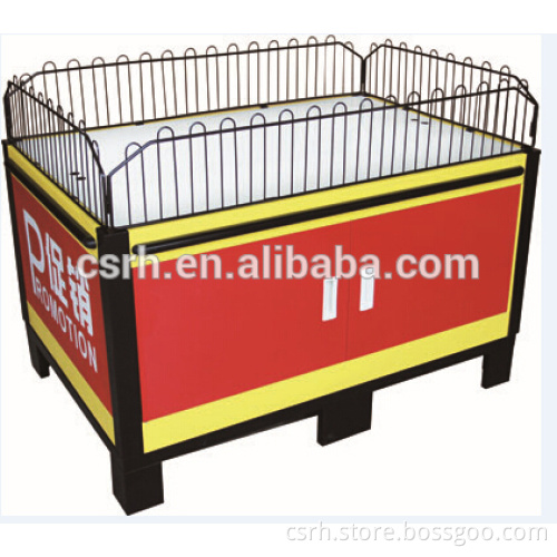 1200*1000*900mm RH-PT019 Fashion Design Metal Promotion Display Table for Supermarket